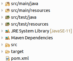 Figure 19. The `runs` Eclipse project